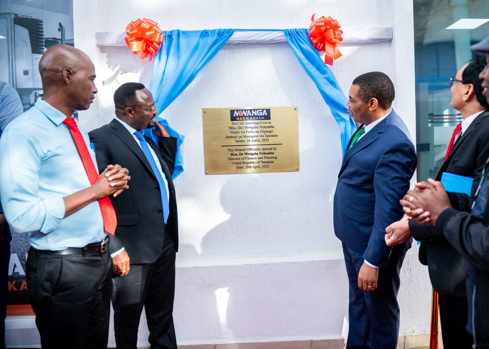 Inauguration of Arusha Branch launched by Minister of Finance and Planning Dr. Mwigulu Nchemba